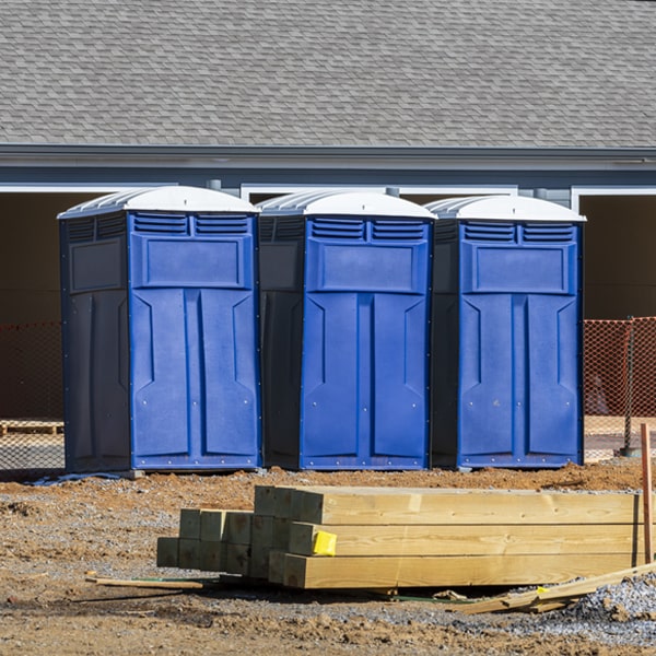 what is the maximum capacity for a single porta potty in Big Sky Montana